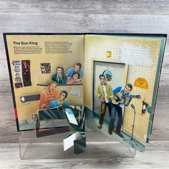 1985 Elvis Musical Pop Up Book By Bonanza 5 Double Pop-Ups (No music) - Picture 5 of 13